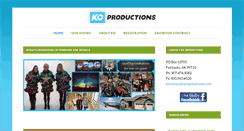 Desktop Screenshot of fairbanksevents.com